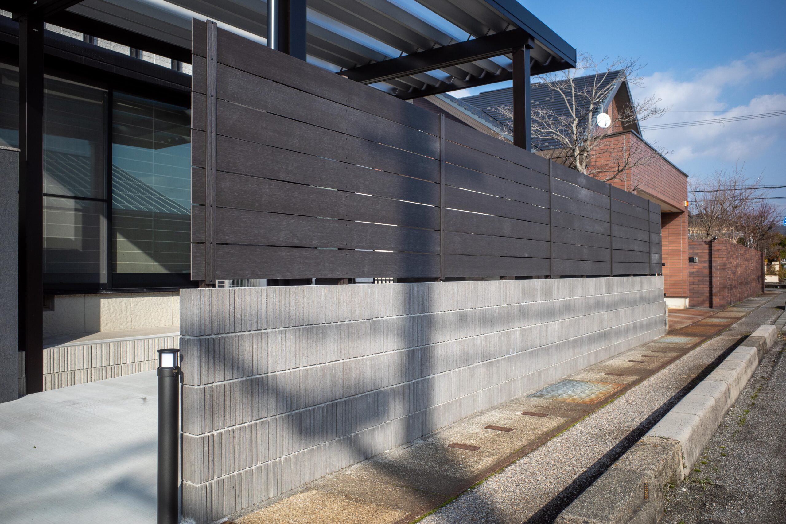 化粧ブロック　東洋工業　目隠しフェンス　グローベン