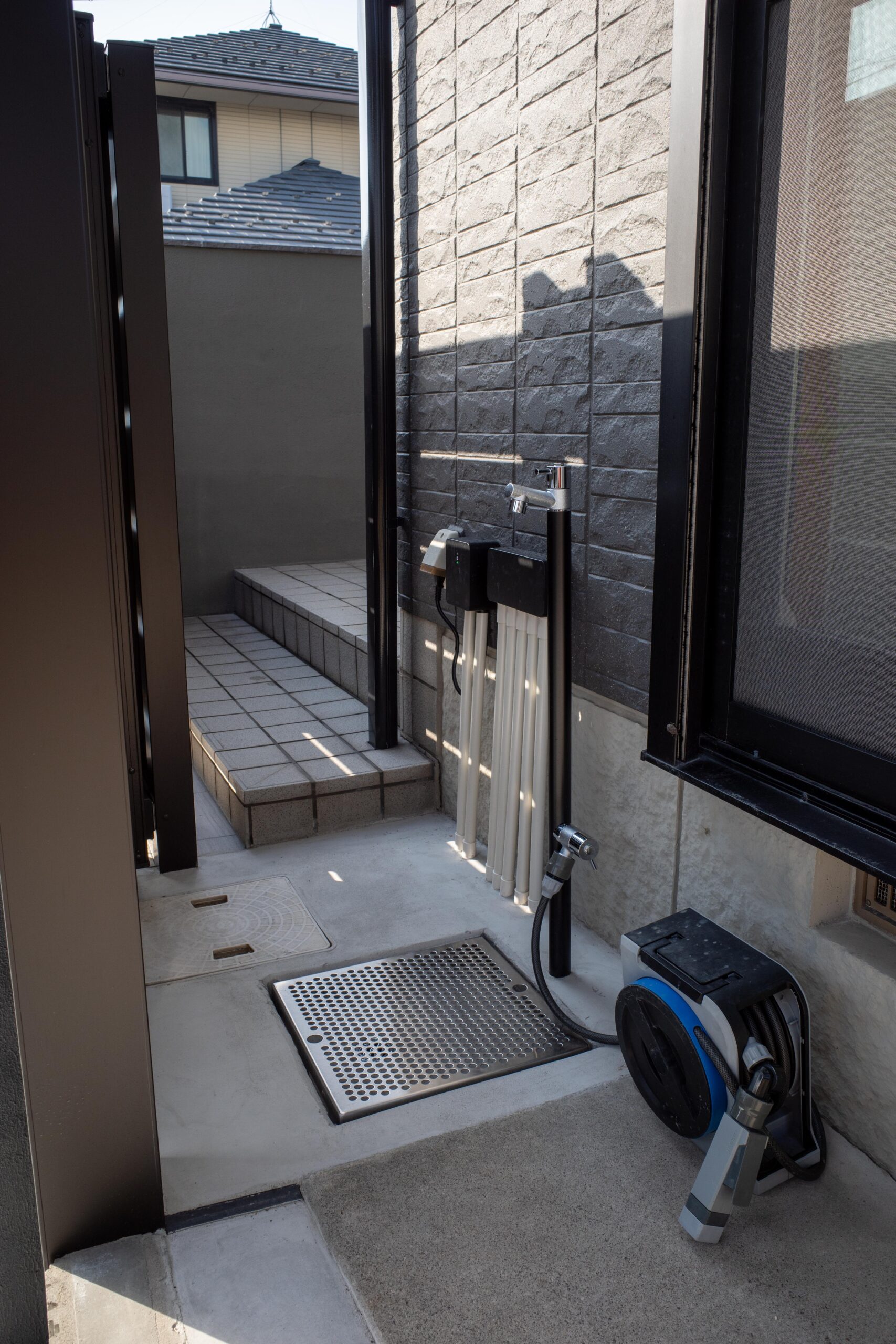 立水栓　ガーデンパン　フラット　トランス　2口タイプ